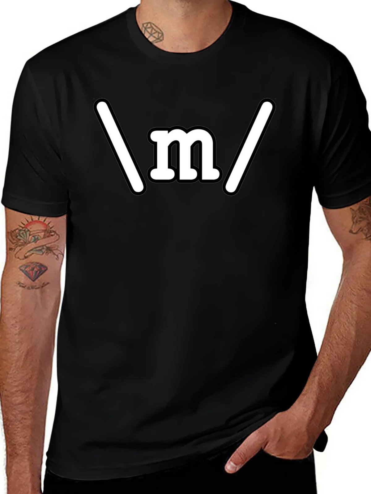 IPA m Phoneme Symbol T-Shirt - Linguistics Tee product image 1