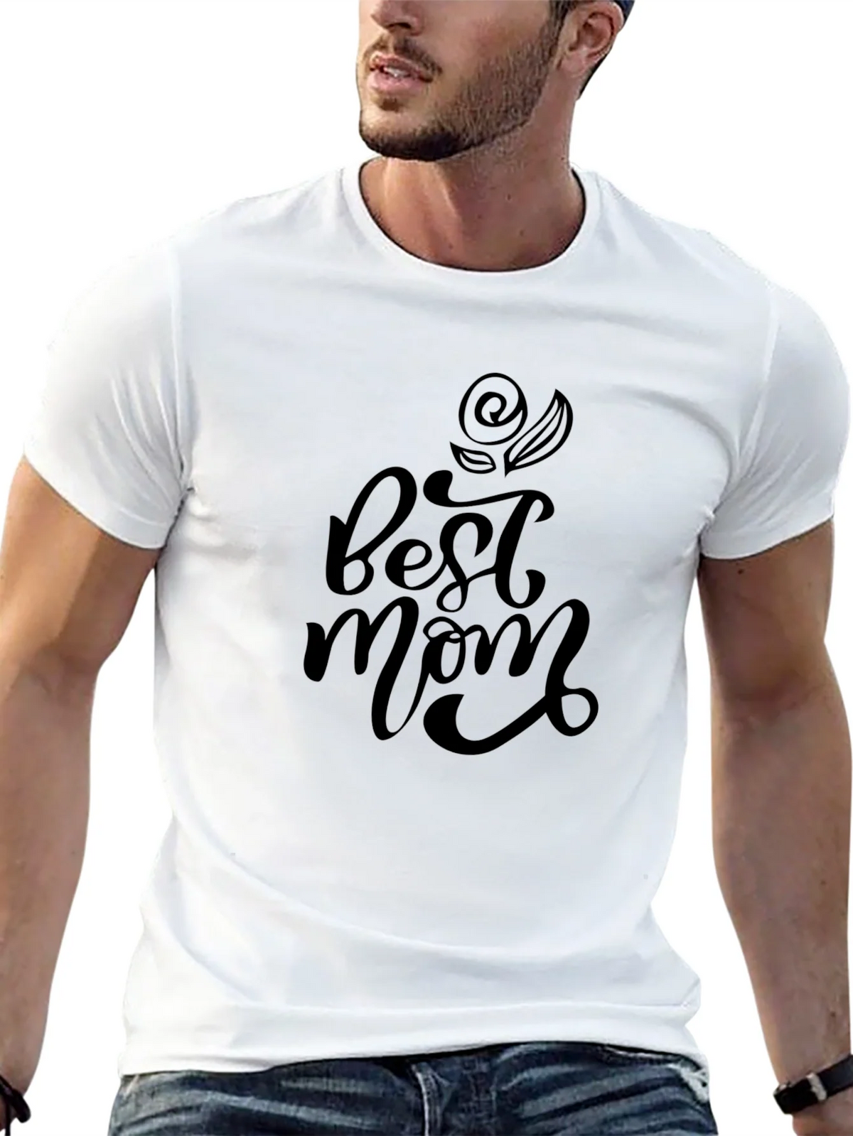 Best Mom Black Graphic Tee - Stylish Mothers Day Gift product image 12