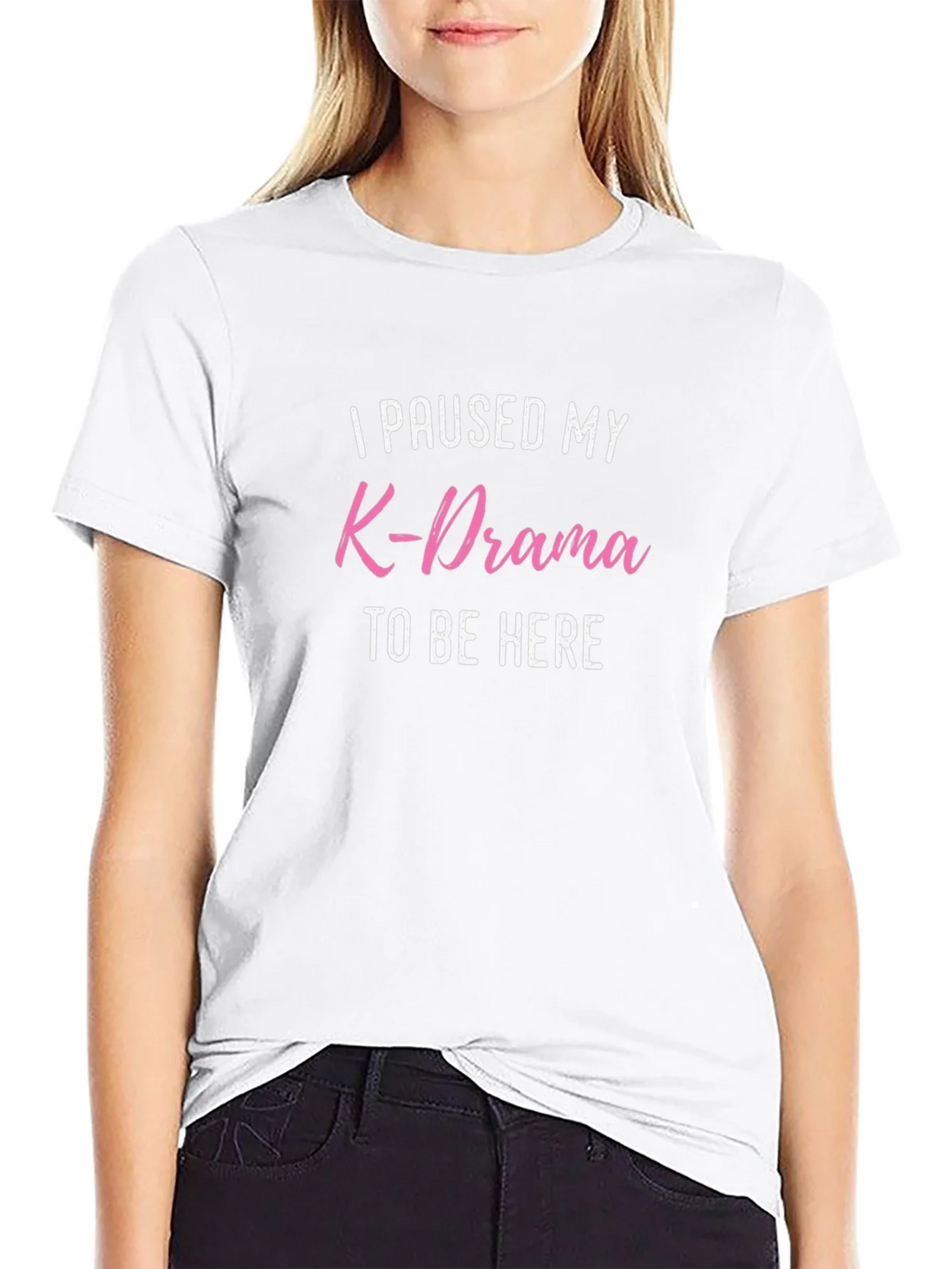 K-Drama Fan Tee: I Paused My product image 8