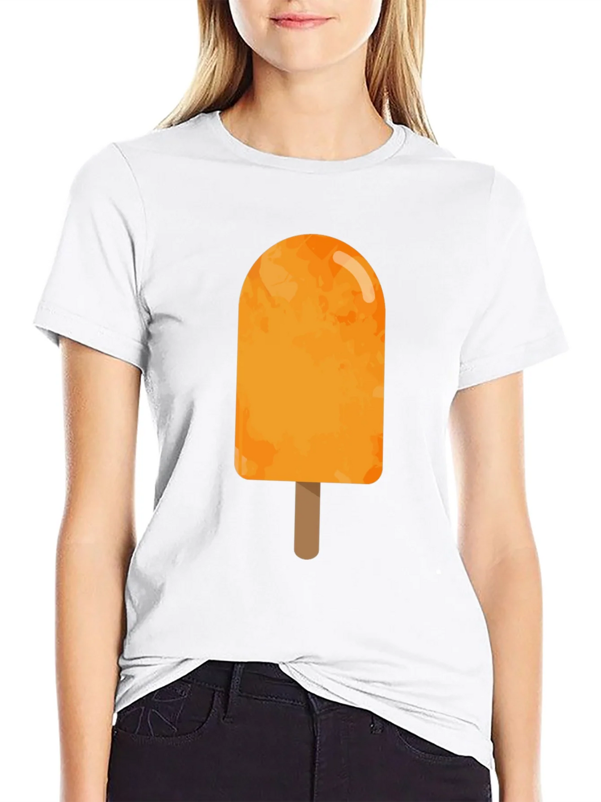 Orange Popsicle Graphic Tee - Summer Cool product image 8