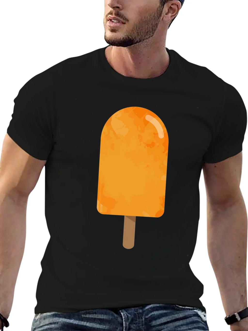 Orange Popsicle Graphic Tee - Summer Cool product image 6