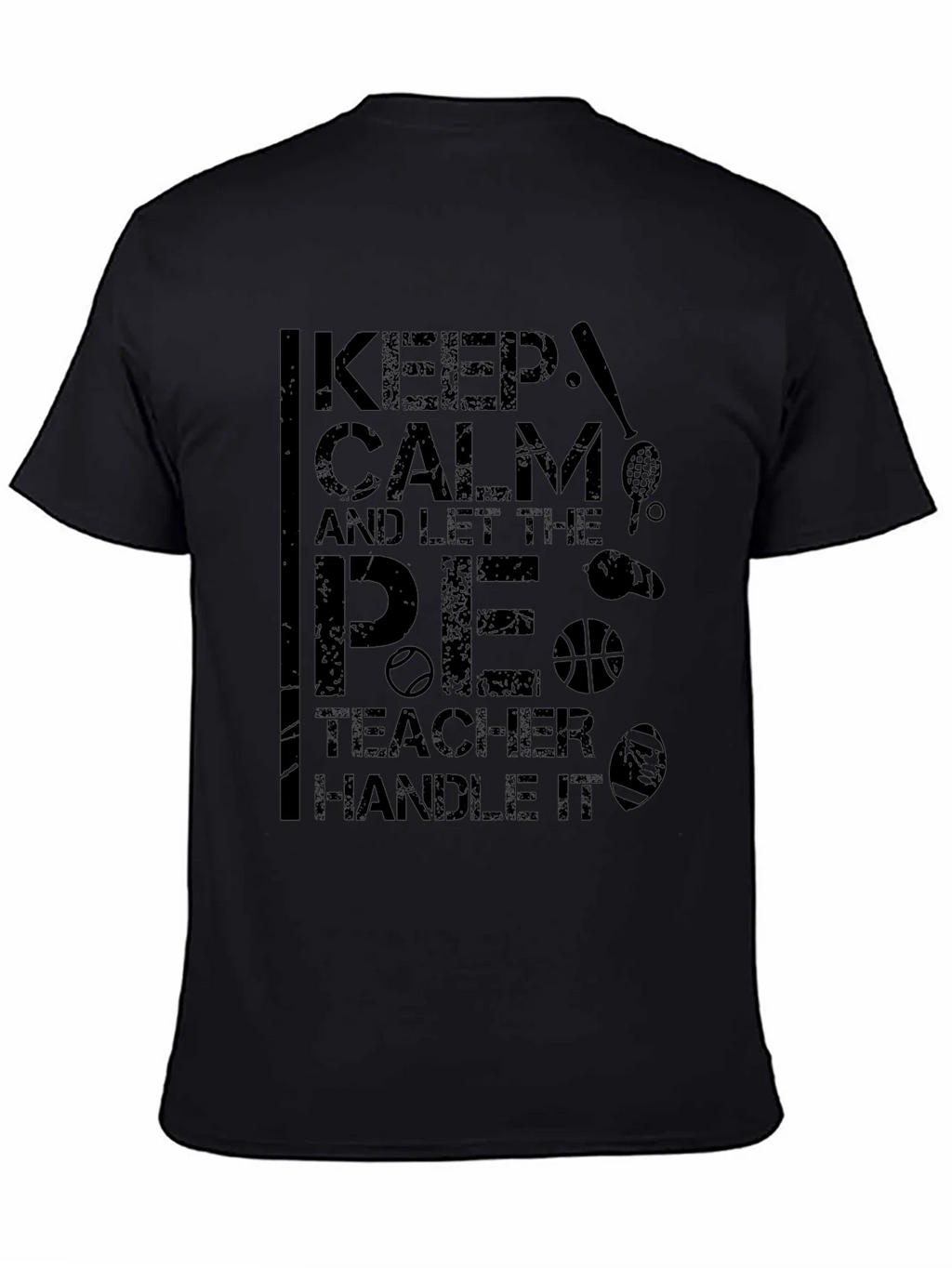 Keep Calm P.E. Teacher T-Shirt product image 4