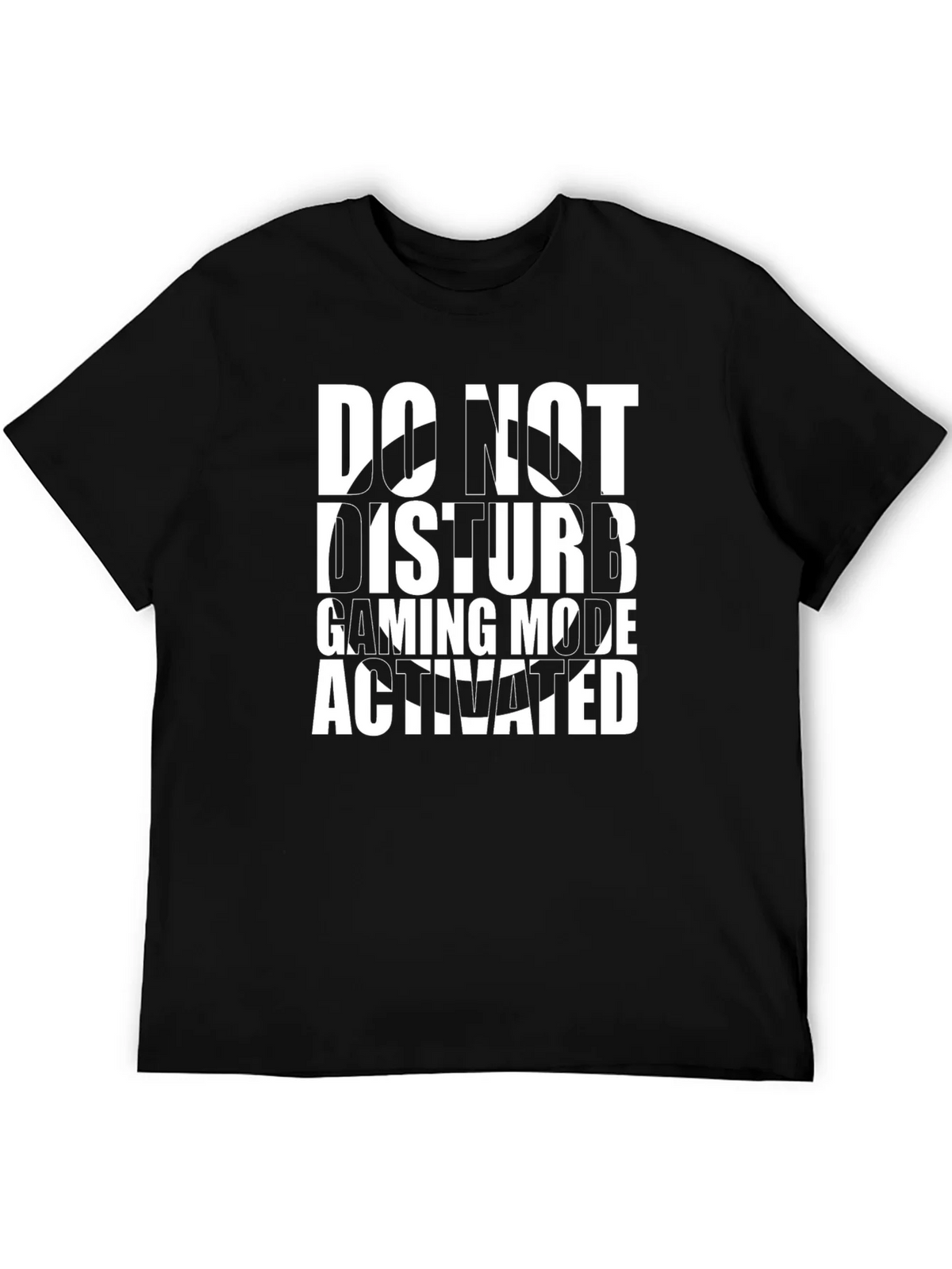Do Not Disturb Gaming Mode Activated Black T-Shirt product image 5