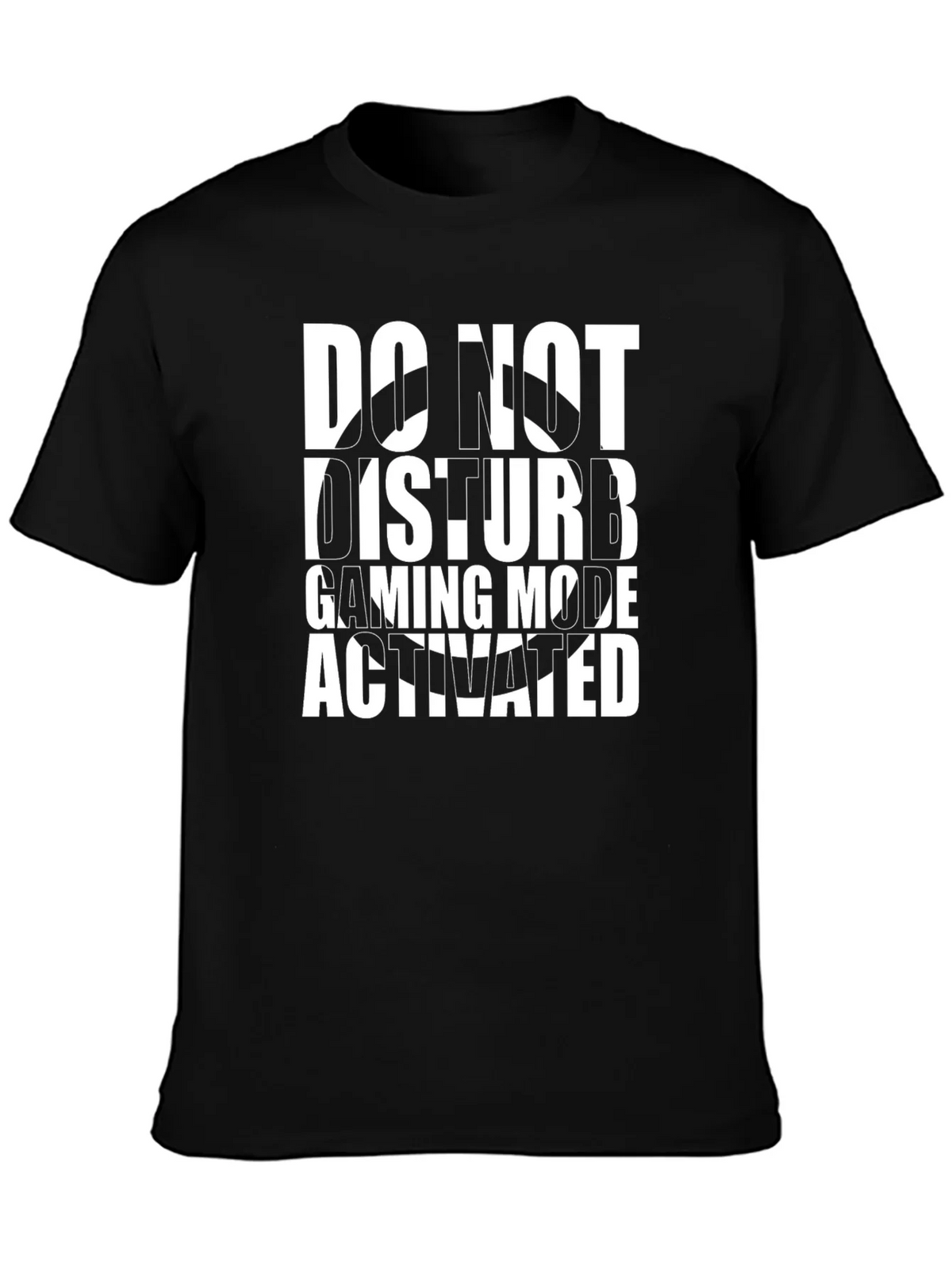 Do Not Disturb Gaming Mode Activated Black T-Shirt product image 3