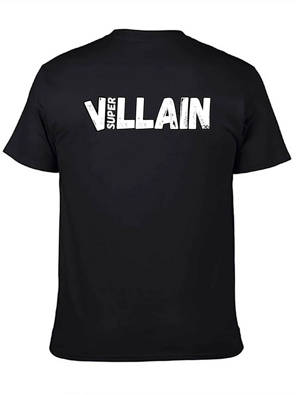 Super Villain Graphic Tee - Black Cotton Blend product image 4