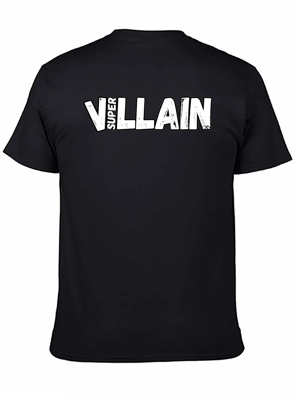 Super Villain Graphic Tee - Black Cotton Blend product image 4