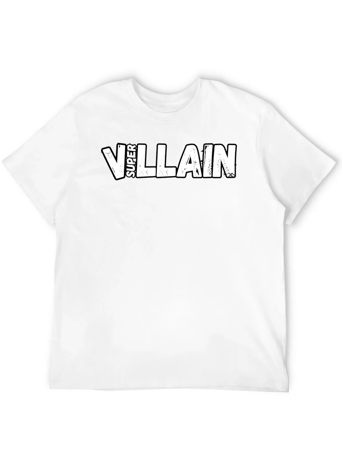 Super Villain Graphic Tee - Black Cotton Blend product image 9