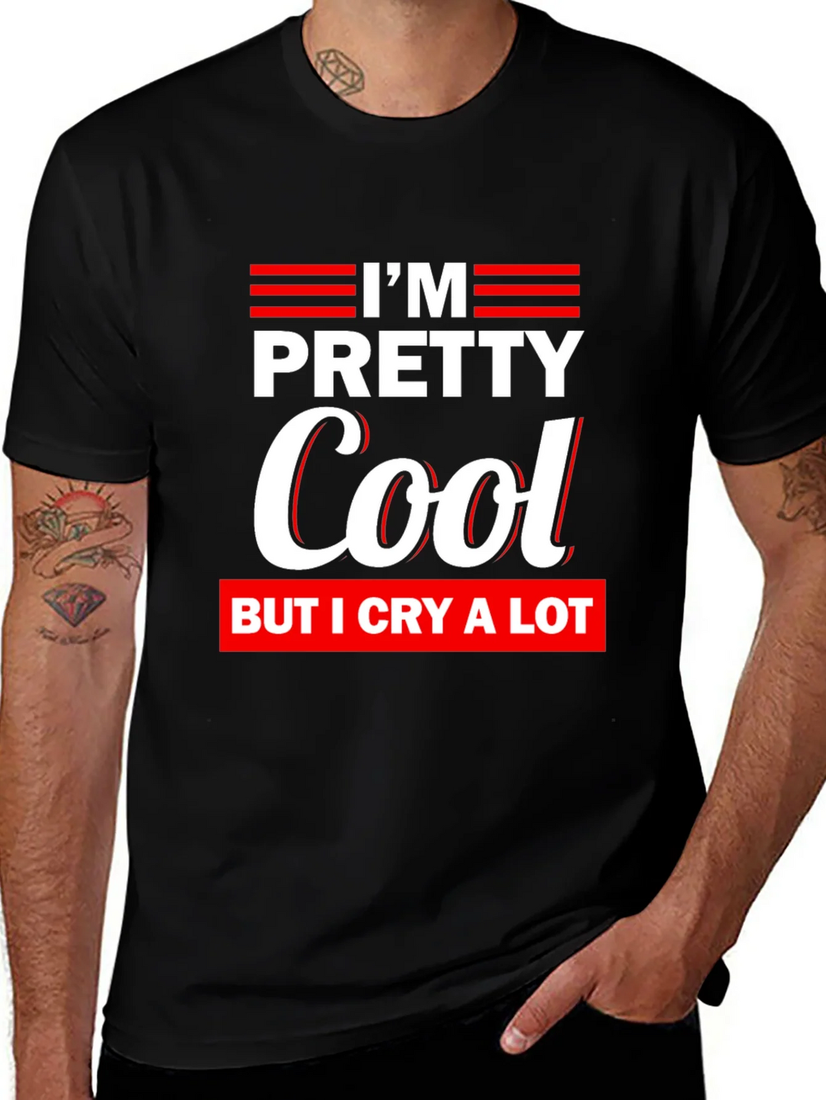 Im Pretty Cool Graphic T-Shirt - Comfortable Everyday Wear product image 1
