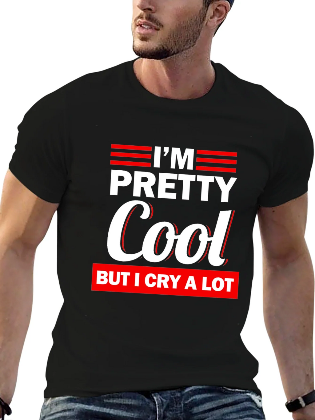 Im Pretty Cool Graphic T-Shirt - Comfortable Everyday Wear product image 6
