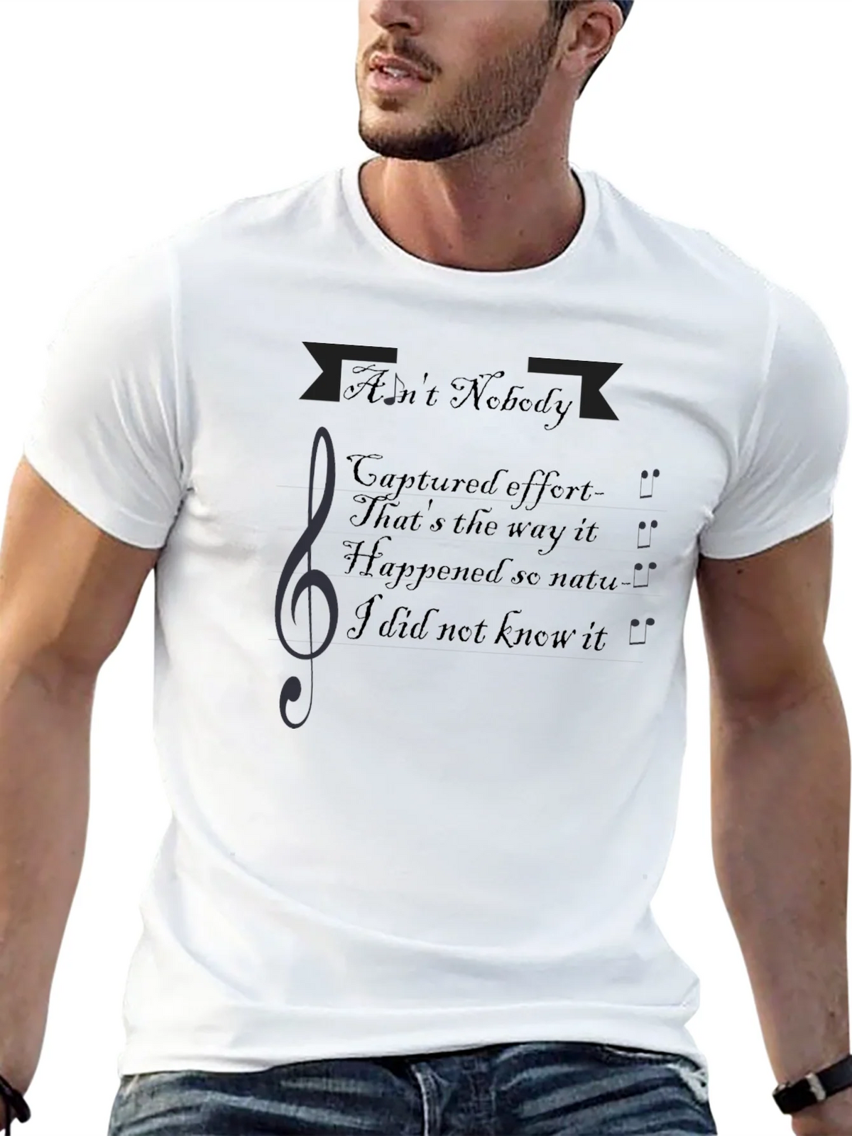 Aint Nobody Music T-Shirt product image 9