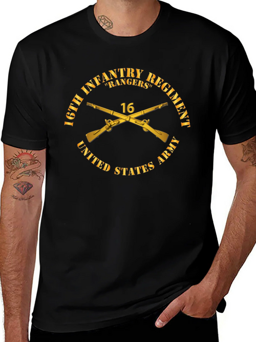 16th Infantry Regiment Rangers Graphic T-Shirt product image 1