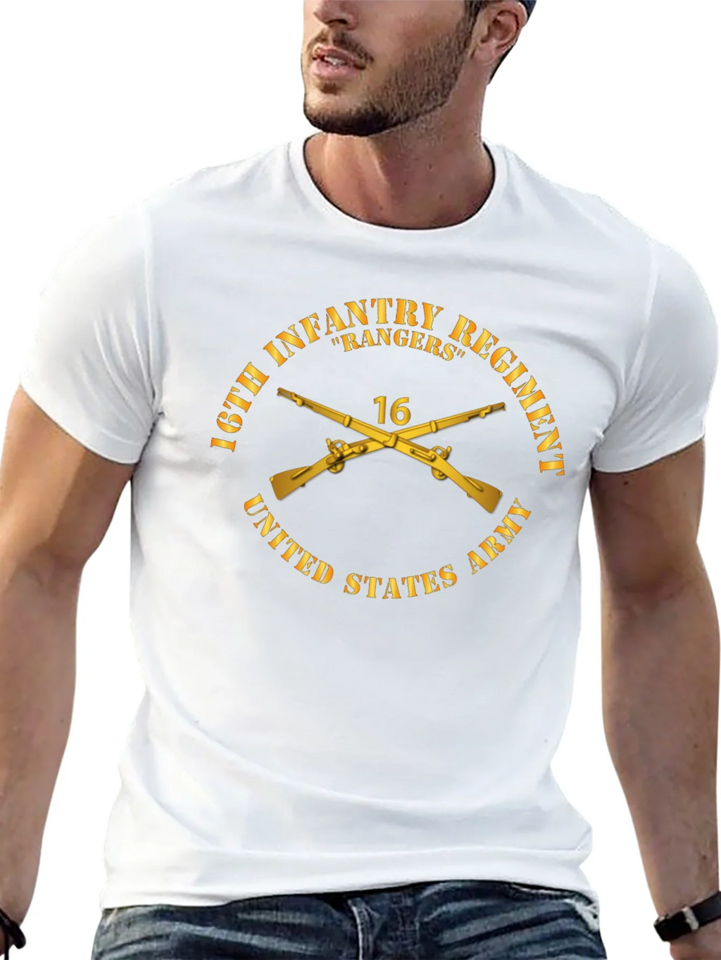 16th Infantry Regiment Rangers Graphic T-Shirt product image 12