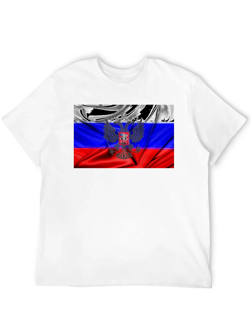 Russian Flag T-Shirt - Patriotic Eagle Design product image 9