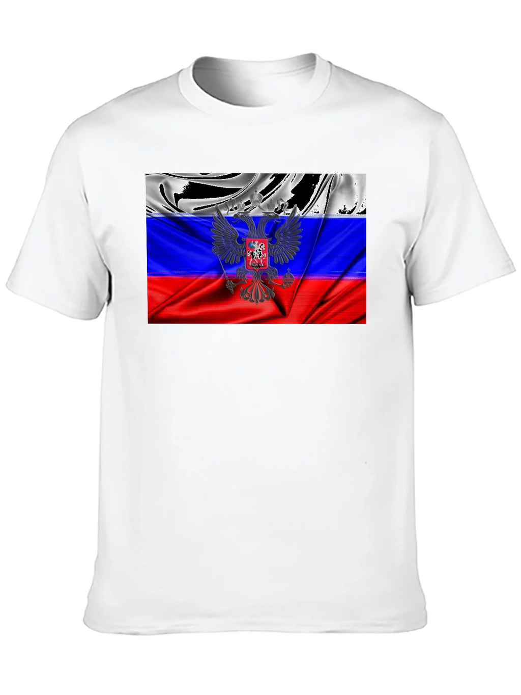 Russian Flag T-Shirt - Patriotic Eagle Design product image 7
