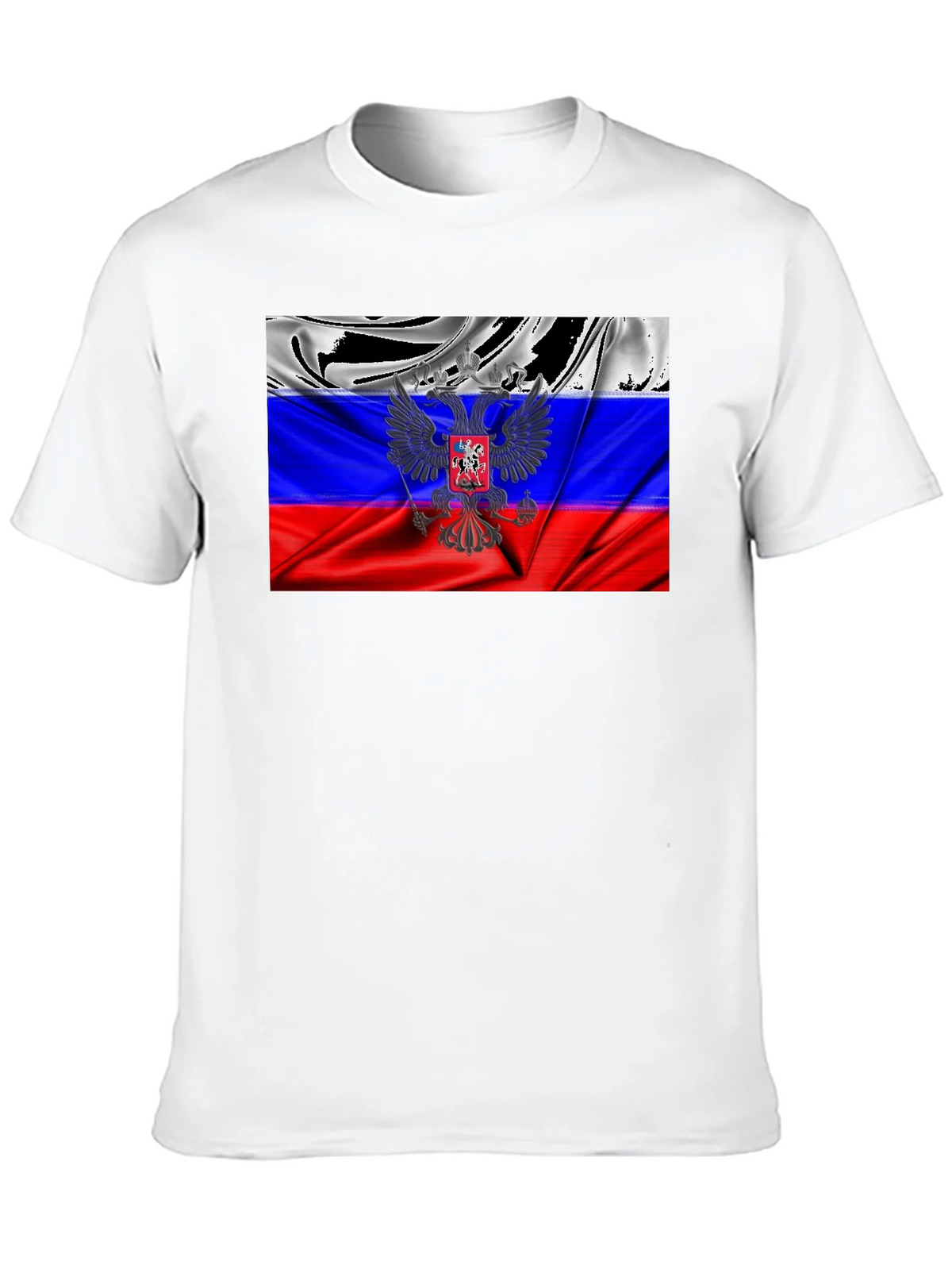 Russian Flag T-Shirt - Patriotic Eagle Design product image 7