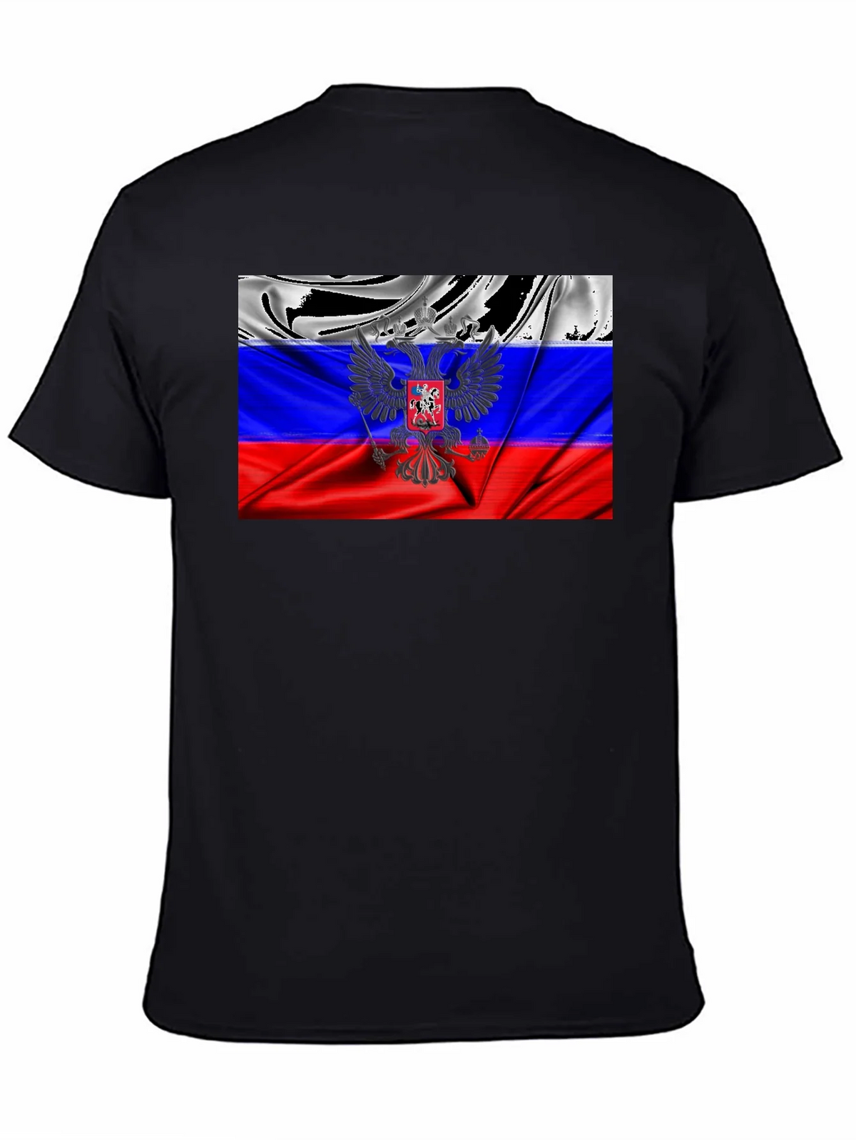 Russian Flag T-Shirt - Patriotic Eagle Design product image 2