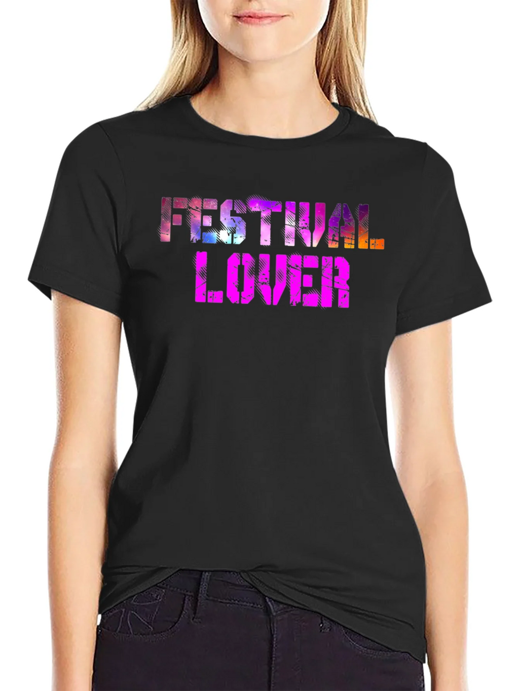 Festival Lover Graphic Tee - Unique Colorful Design product image 2