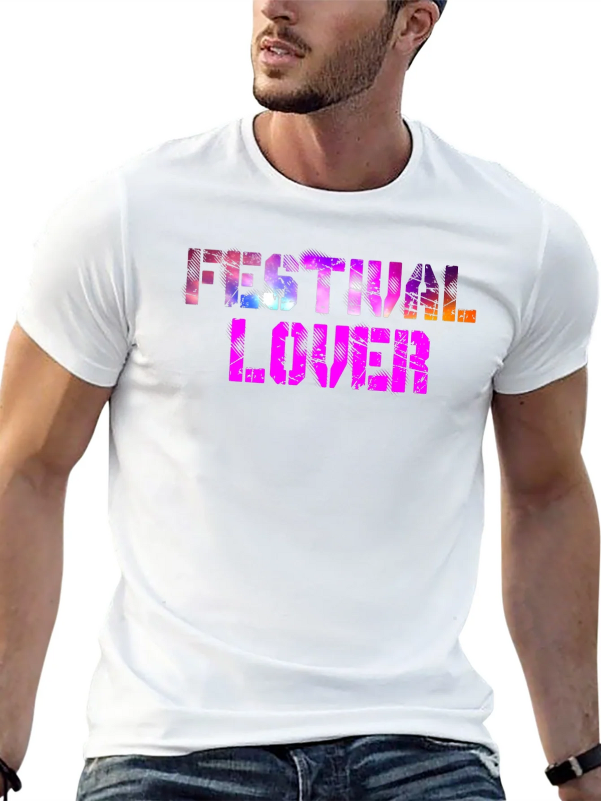 Festival Lover Graphic Tee - Unique Colorful Design product image 12