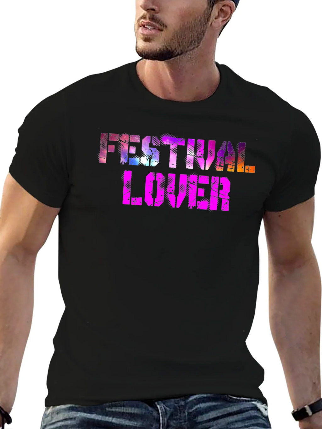 Festival Lover Graphic Tee - Unique Colorful Design product image 6