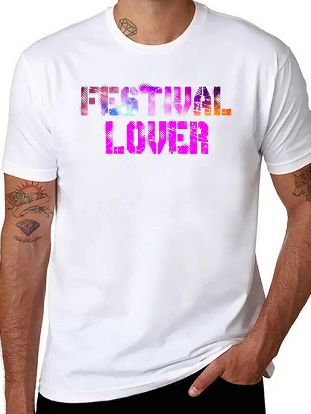 Festival Lover Graphic Tee - Unique Colorful Design product image 7