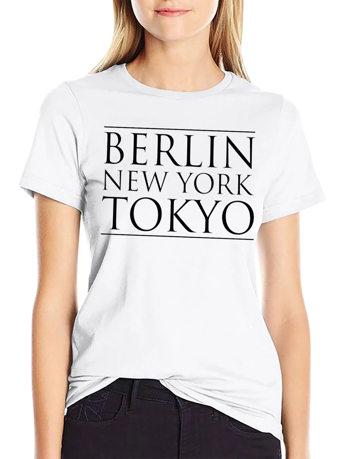 Berlin New York Tokyo Graphic Tee product image 8