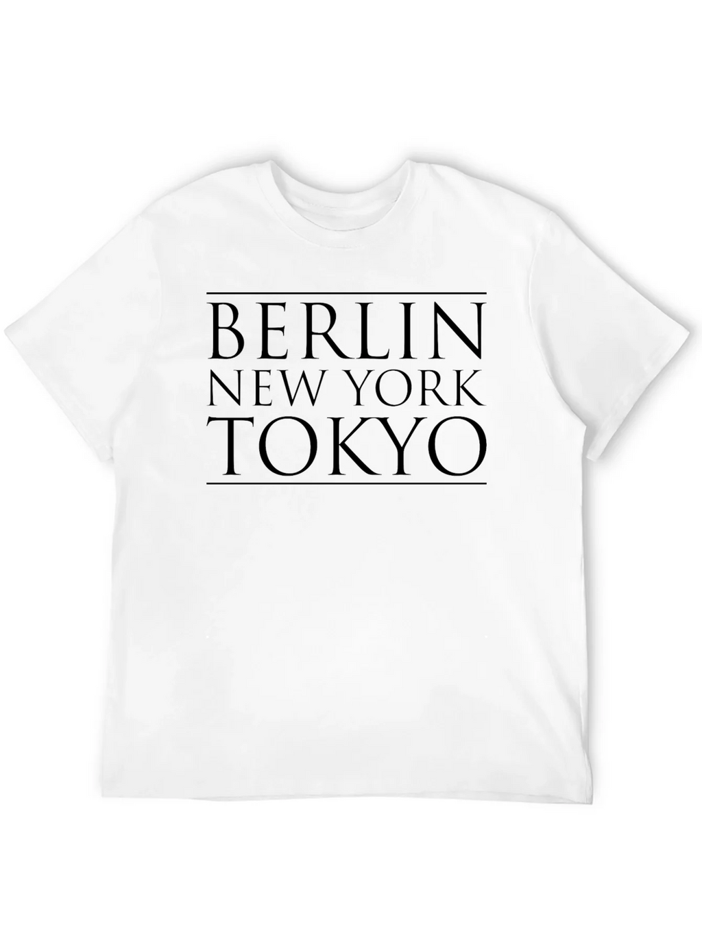 Berlin New York Tokyo Graphic Tee product image 10