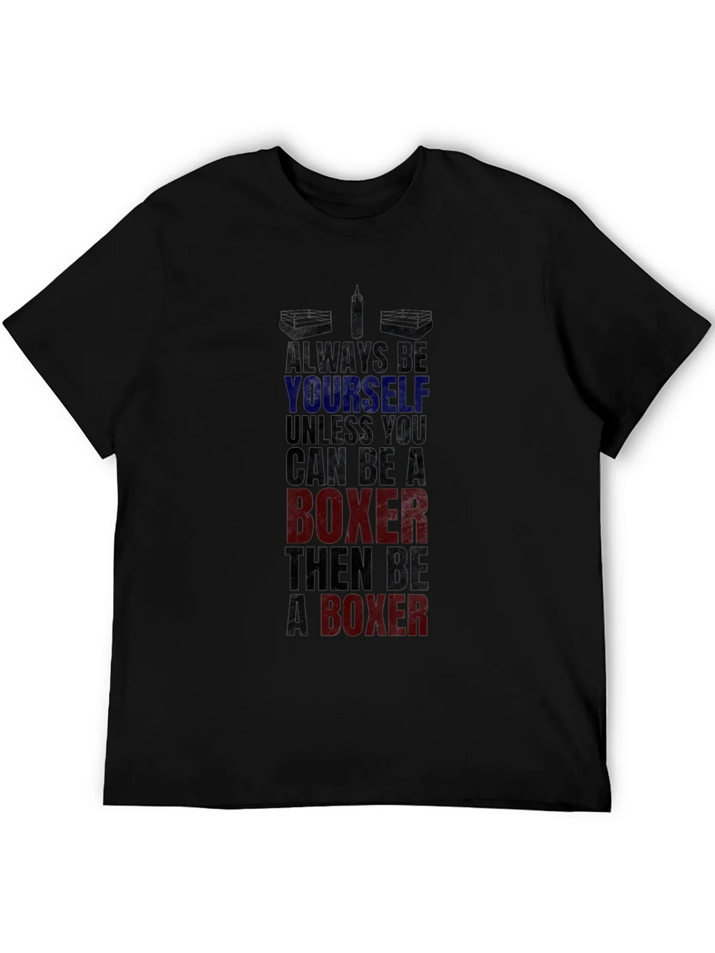 Boxer Graphic Tee - Always Be Yourself Boxing T-Shirt product image 5