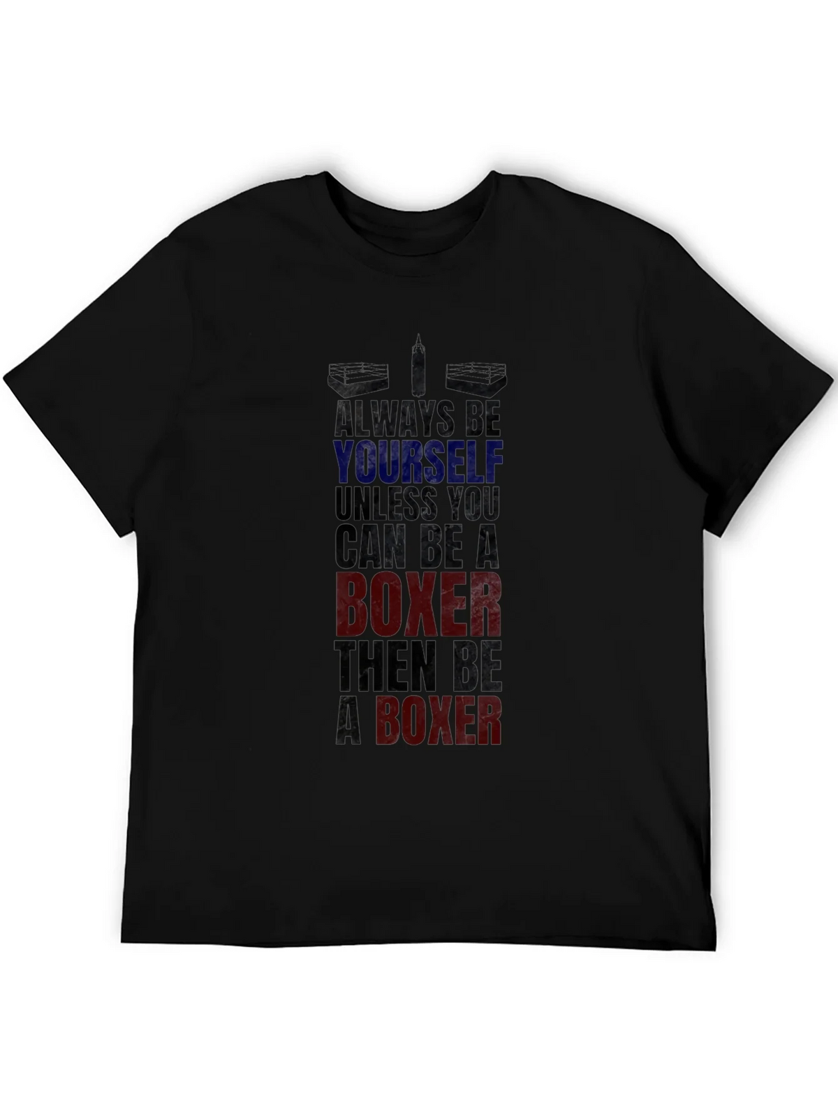Boxer Graphic Tee - Always Be Yourself Boxing T-Shirt product image 5