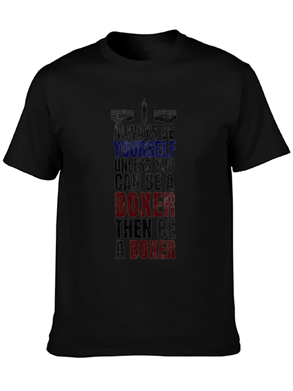 Boxer Graphic Tee - Always Be Yourself Boxing T-Shirt product image 3