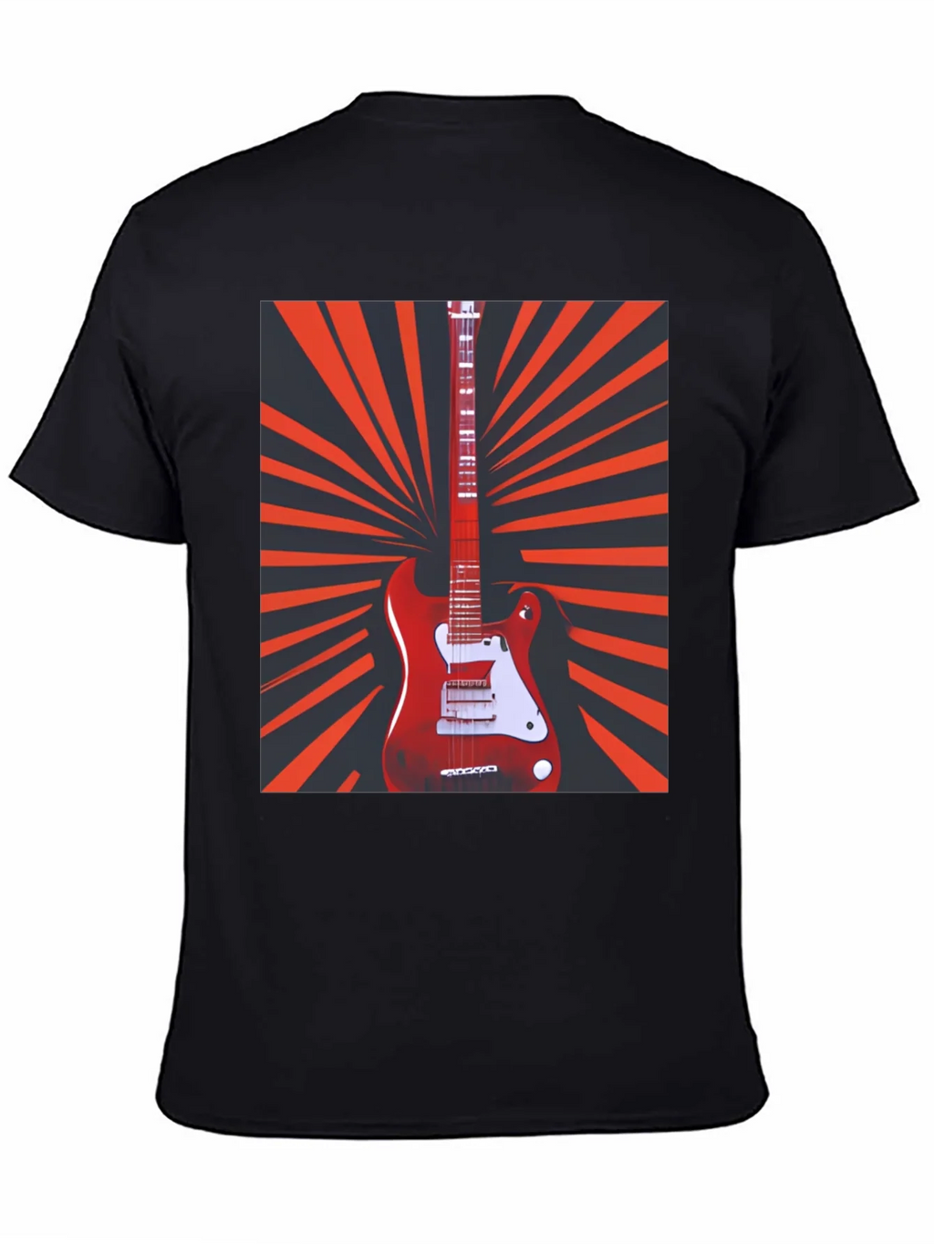 Electric Guitar Graphic T-Shirt - Retro Music Tee product image 3