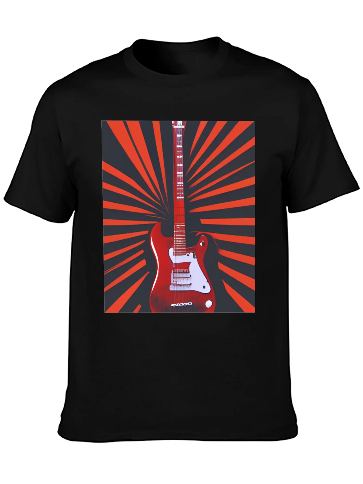Electric Guitar Graphic T-Shirt - Retro Music Tee product image 2