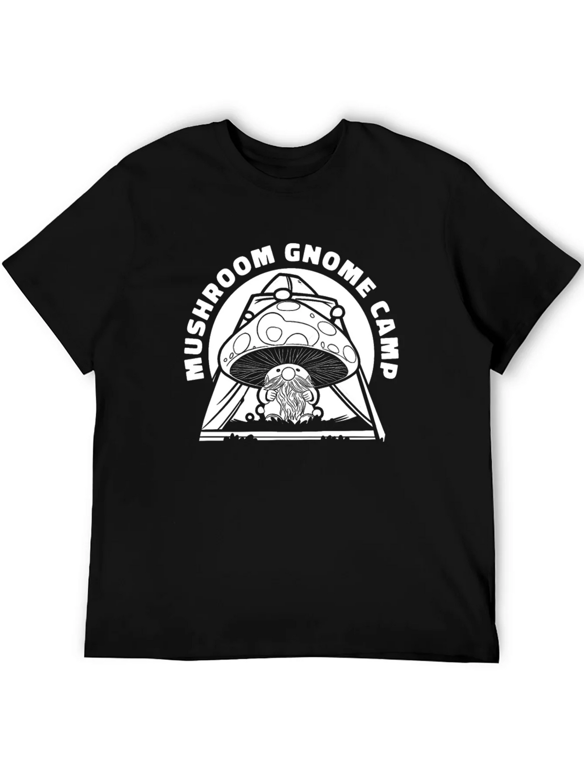 Mushroom Gnome Camp T-Shirt product image 5