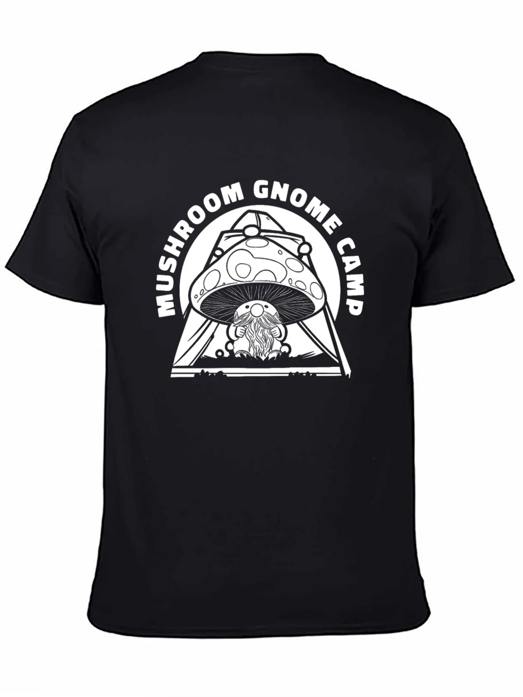 Mushroom Gnome Camp T-Shirt product image 4