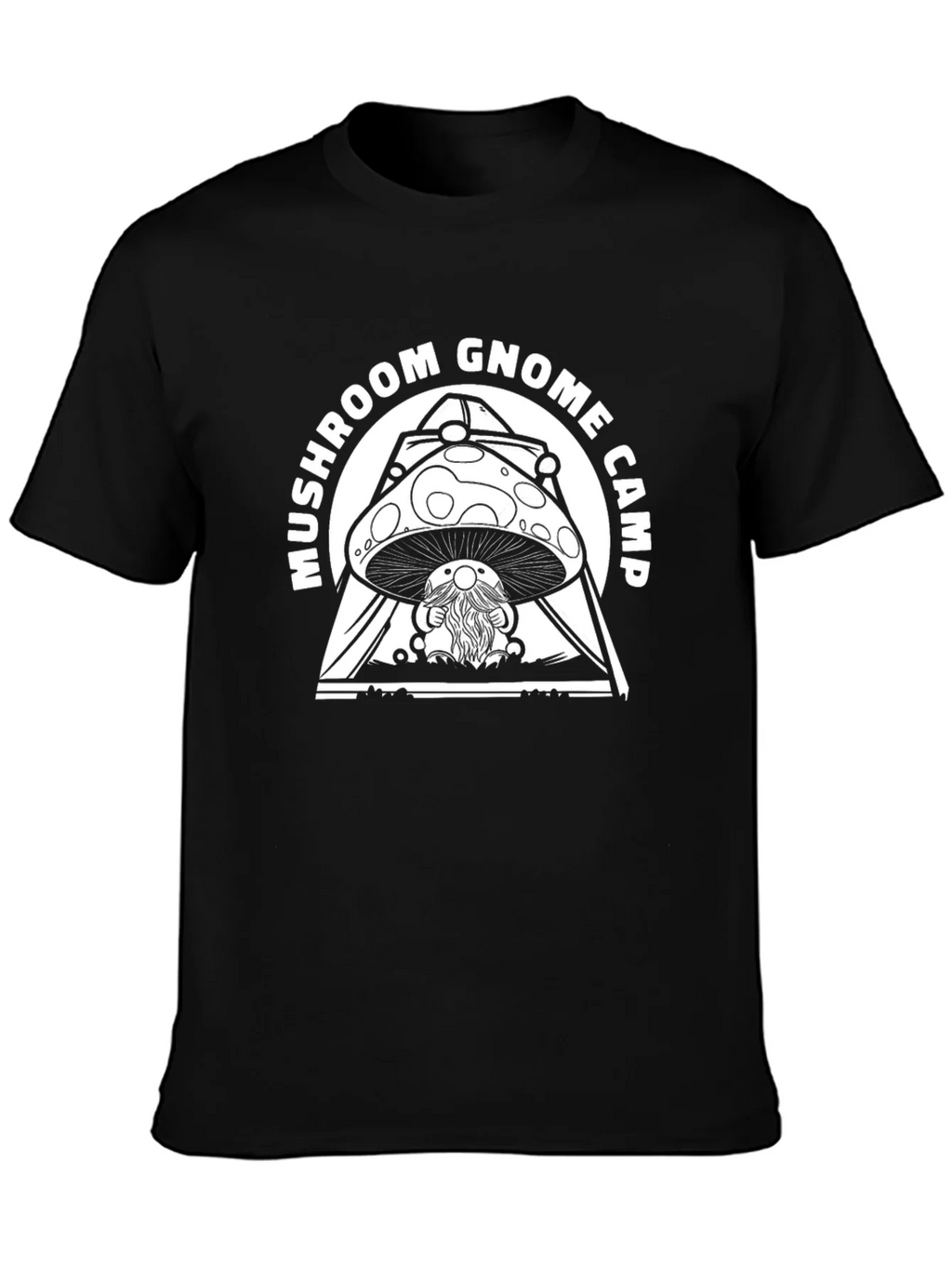 Mushroom Gnome Camp T-Shirt product image 3