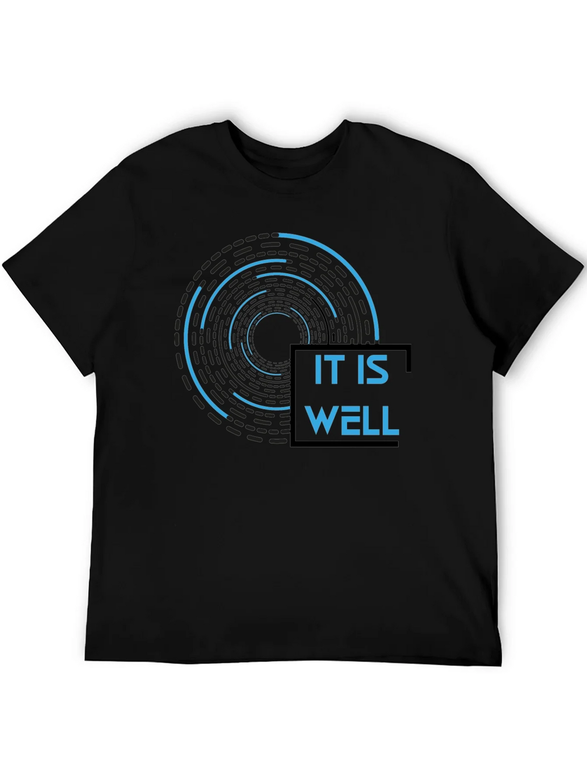 It Is Well Graphic Tee - Modern Inspirational Design product image 5