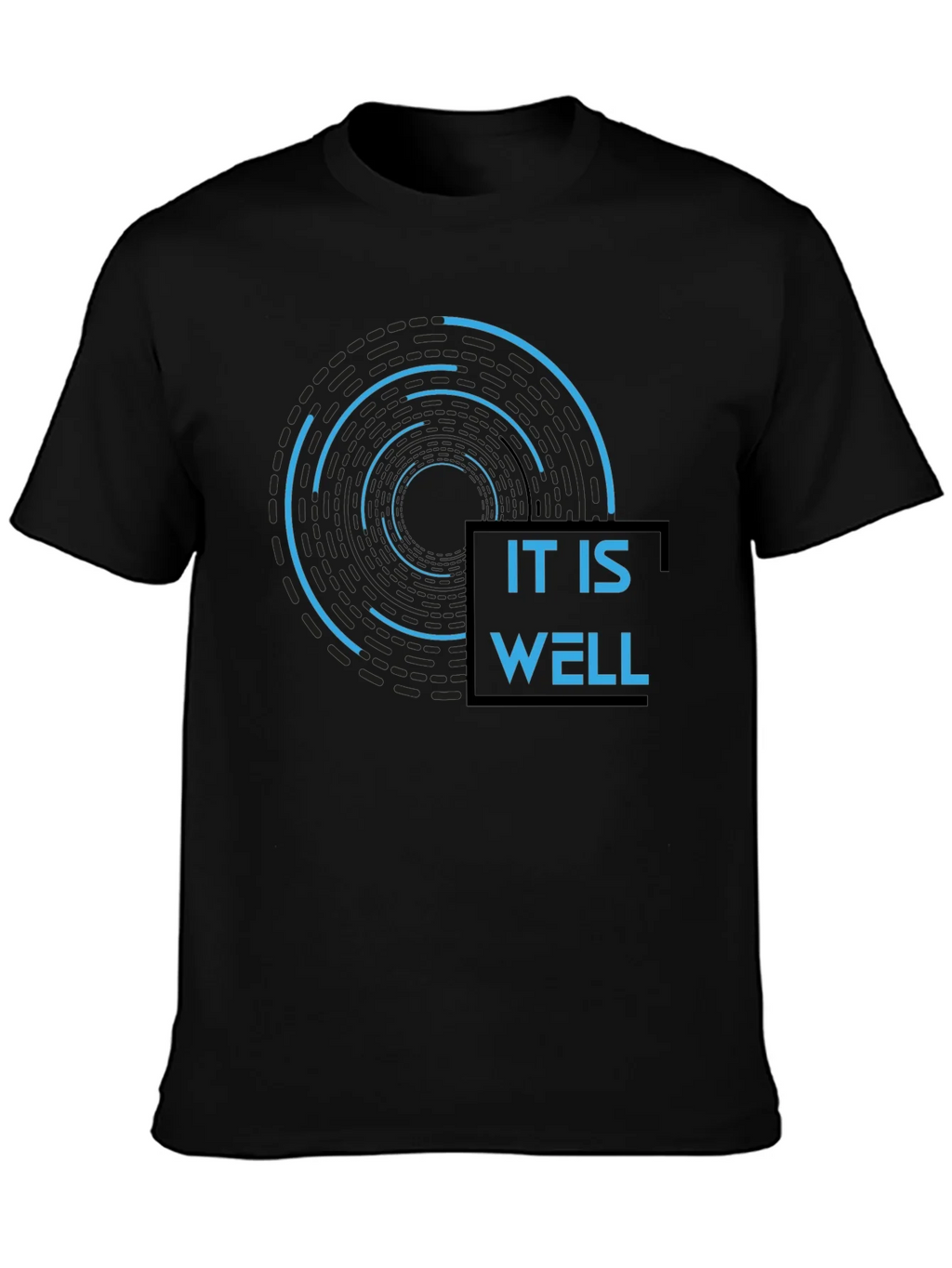 It Is Well Graphic Tee - Modern Inspirational Design product image 3
