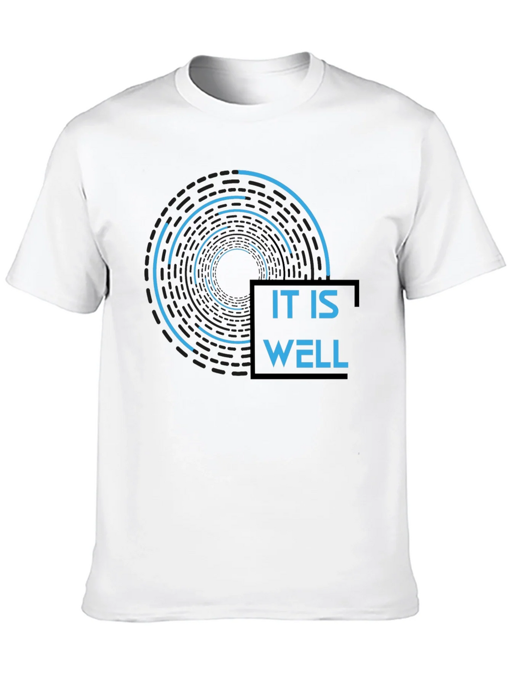 It Is Well Graphic Tee - Modern Inspirational Design product image 9