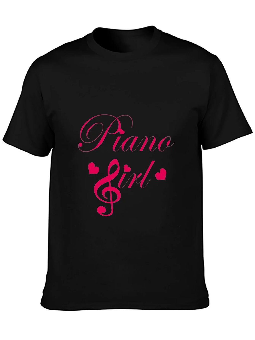 Piano Girl Tee - Music Lovers T-Shirt - Soft Cotton Blend product image 3