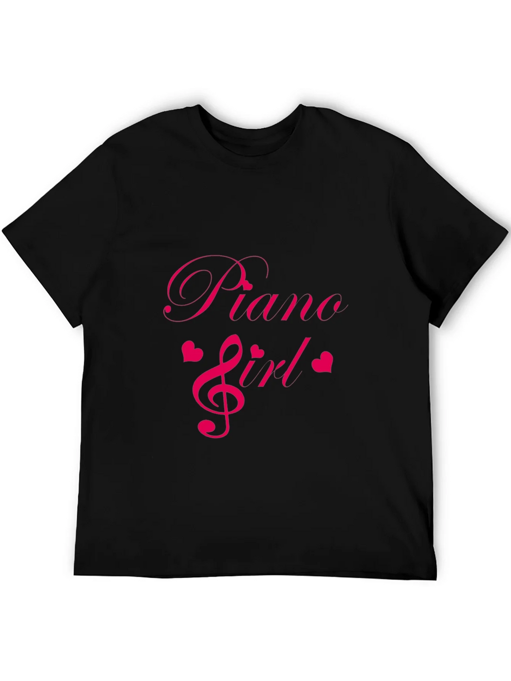 Piano Girl Tee - Music Lovers T-Shirt - Soft Cotton Blend product image 5