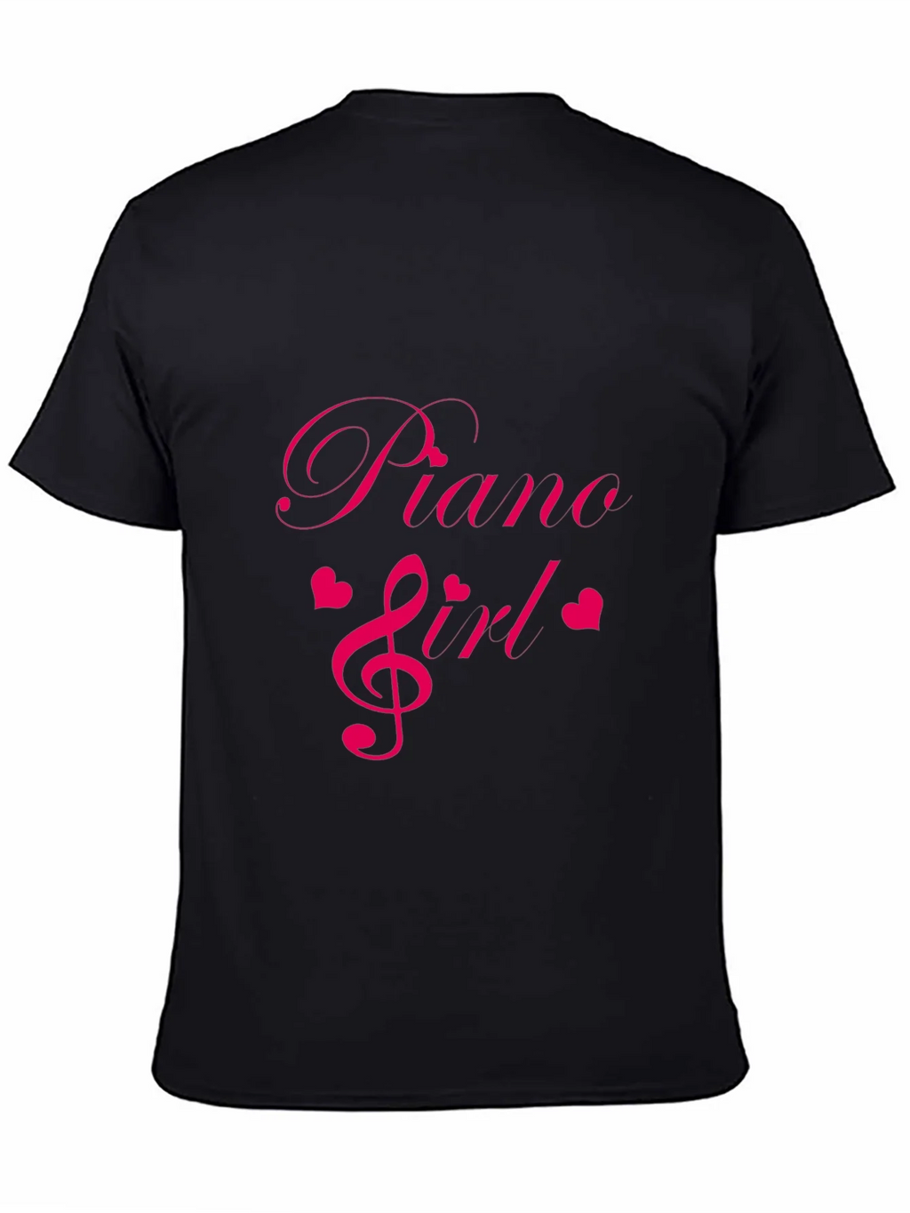 Piano Girl Tee - Music Lovers T-Shirt - Soft Cotton Blend product image 4