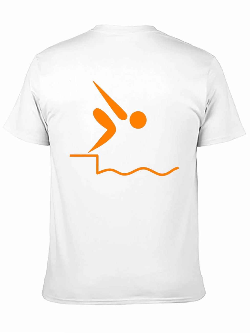 Diver Silhouette Graphic Tee - Black T-Shirt product image 10