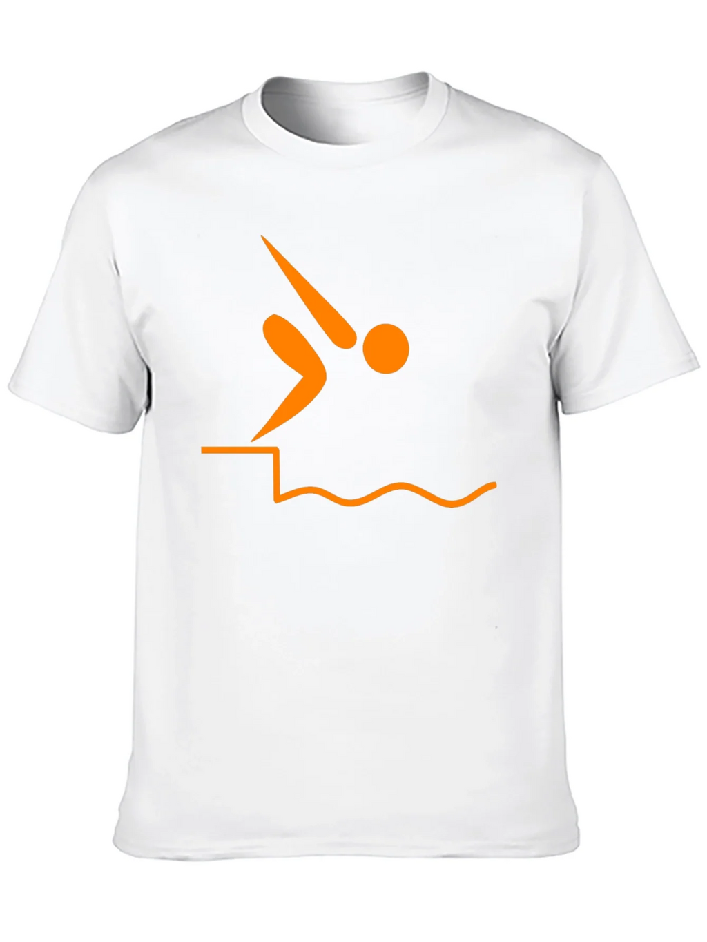 Diver Silhouette Graphic Tee - Black T-Shirt product image 9