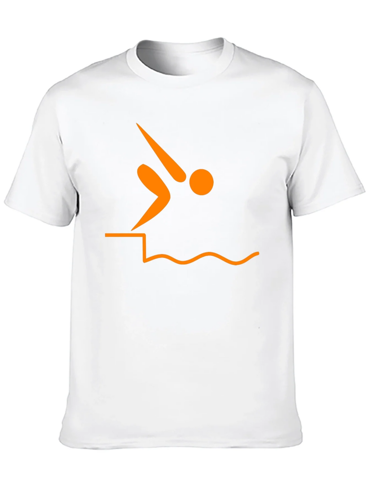 Diver Silhouette Graphic Tee - Black T-Shirt product image 9
