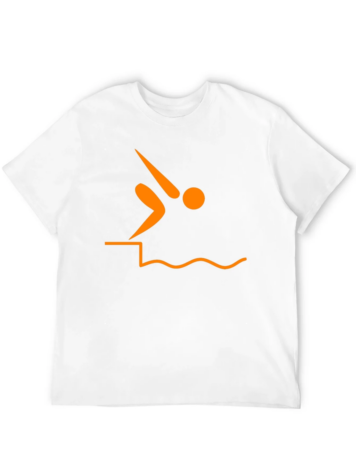 Diver Silhouette Graphic Tee - Black T-Shirt product image 11
