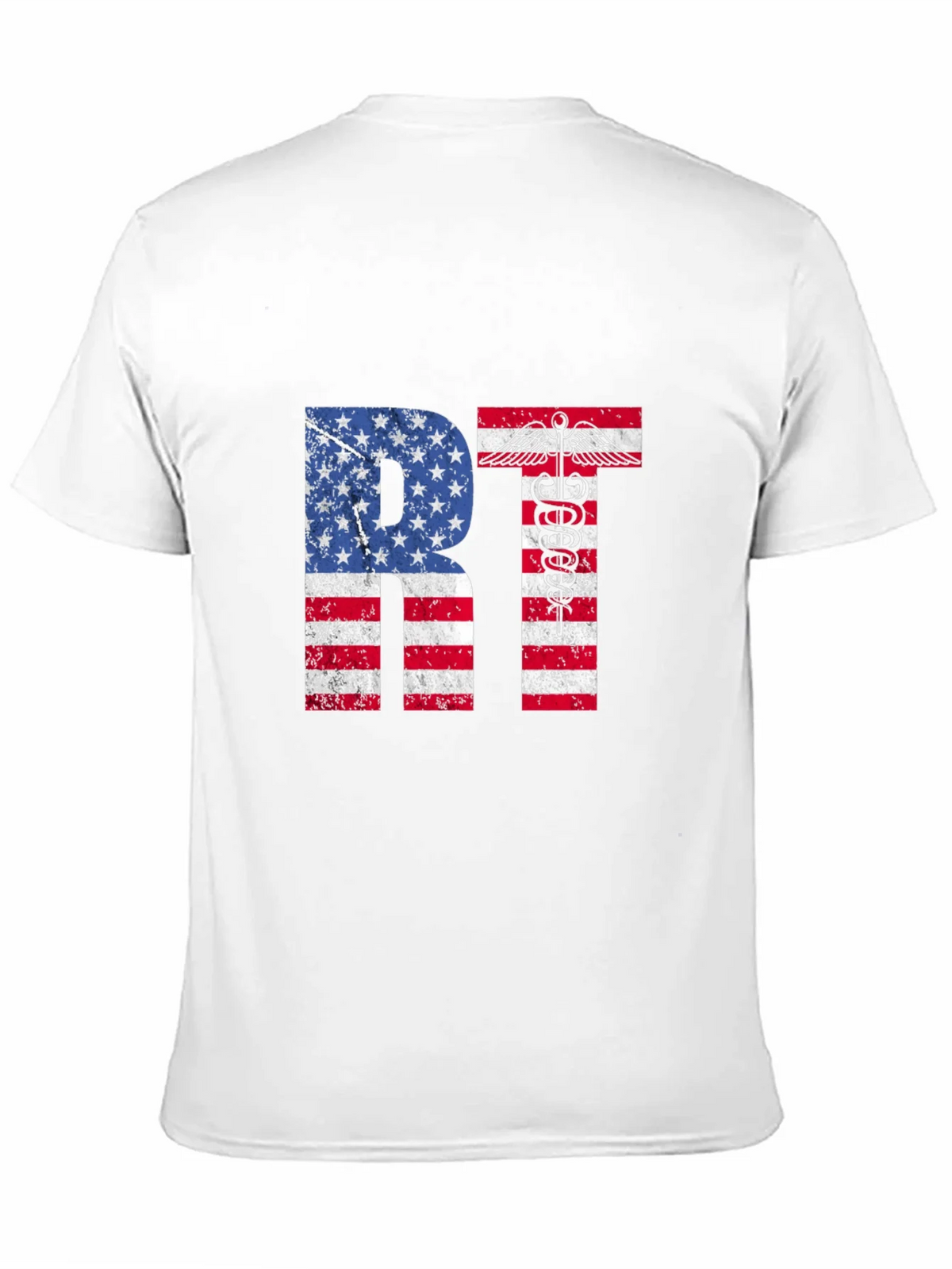 American RT T-Shirt Respiratory Therapist USA Flag Tee product image 8