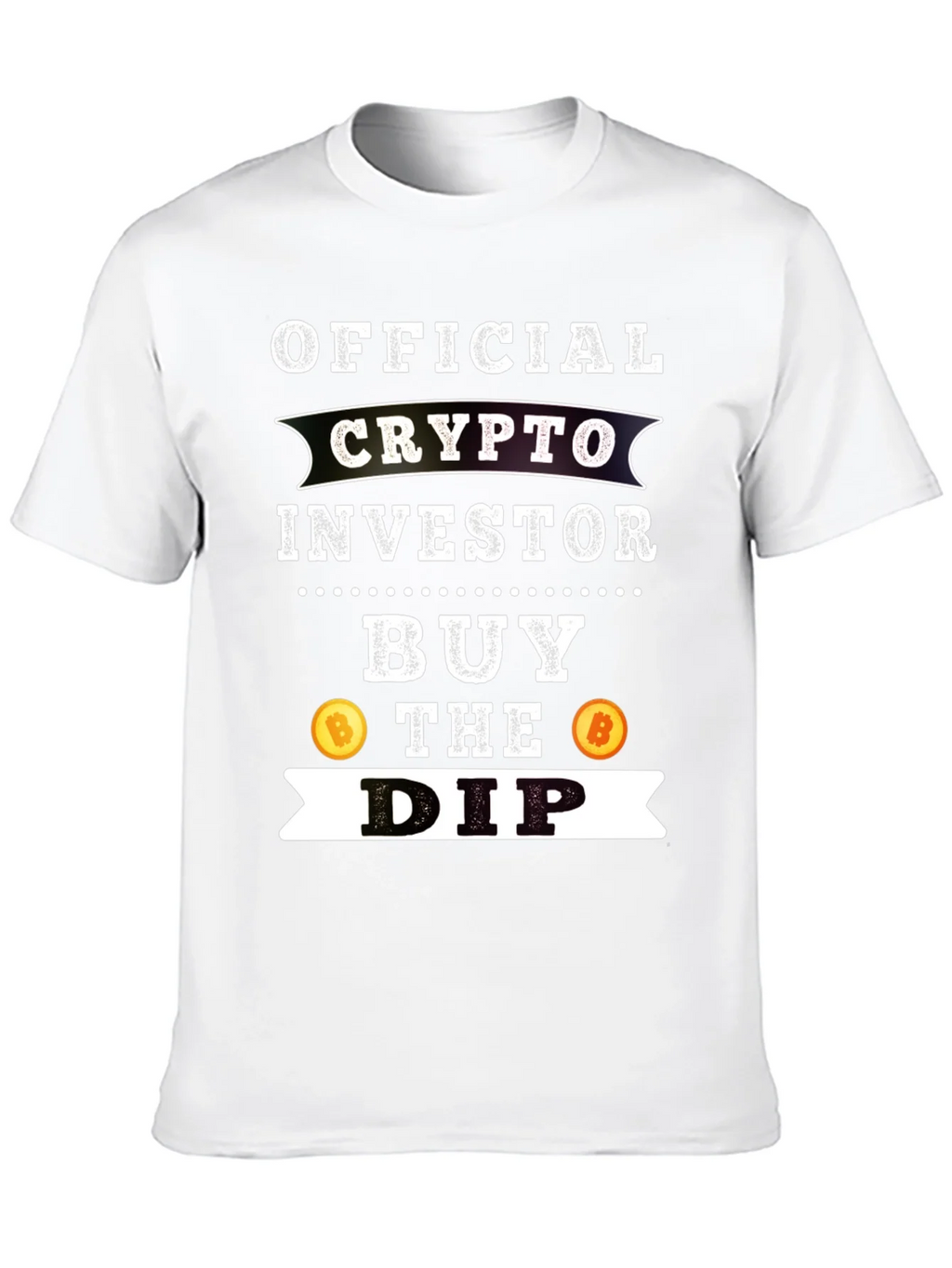 Crypto Investor Buy the Dip Graphic Tee product image 8