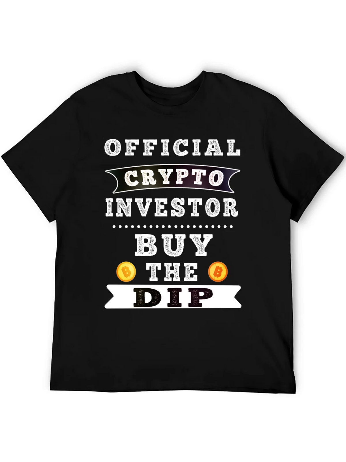 Crypto Investor Buy the Dip Graphic Tee product image 4