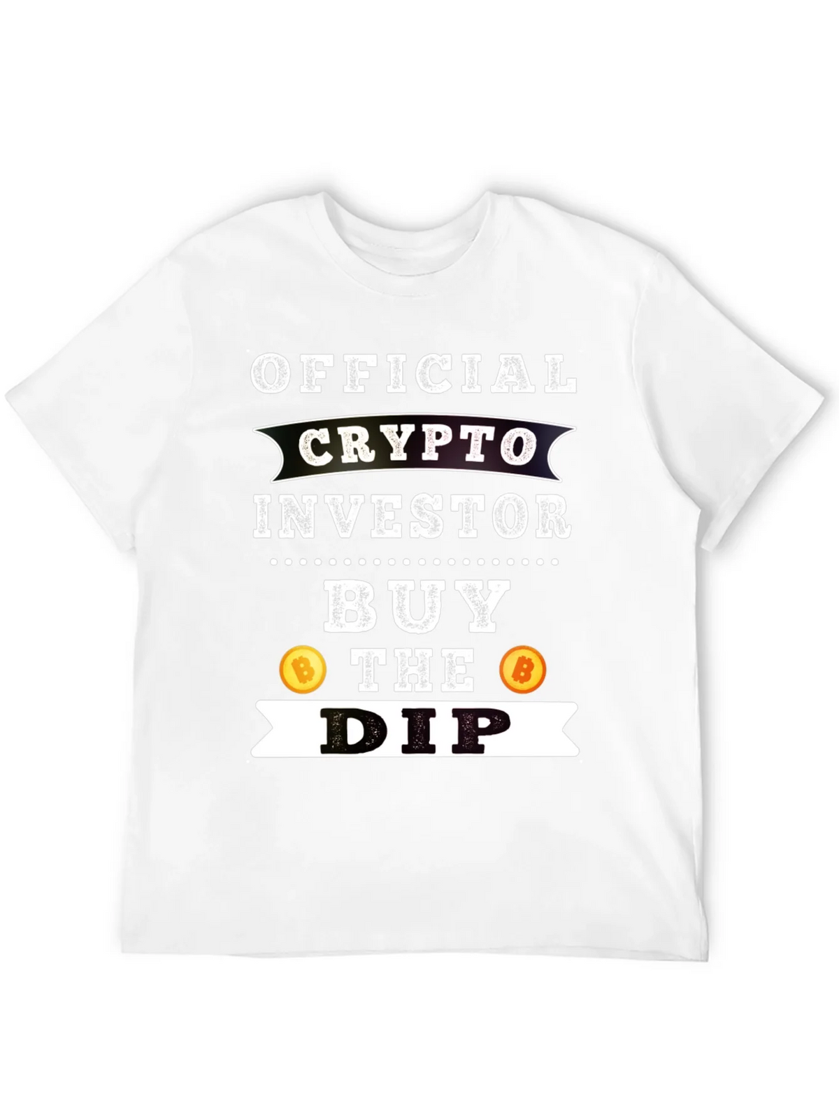 Crypto Investor Buy the Dip Graphic Tee product image 10