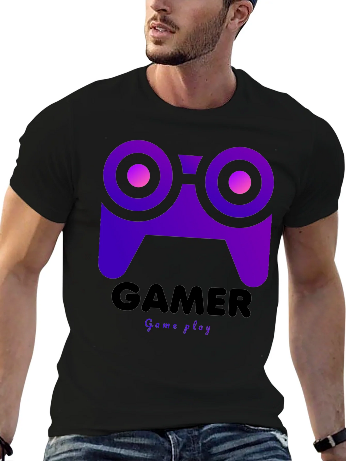 Gamer Graphic Tee - Game Play Design product image 6