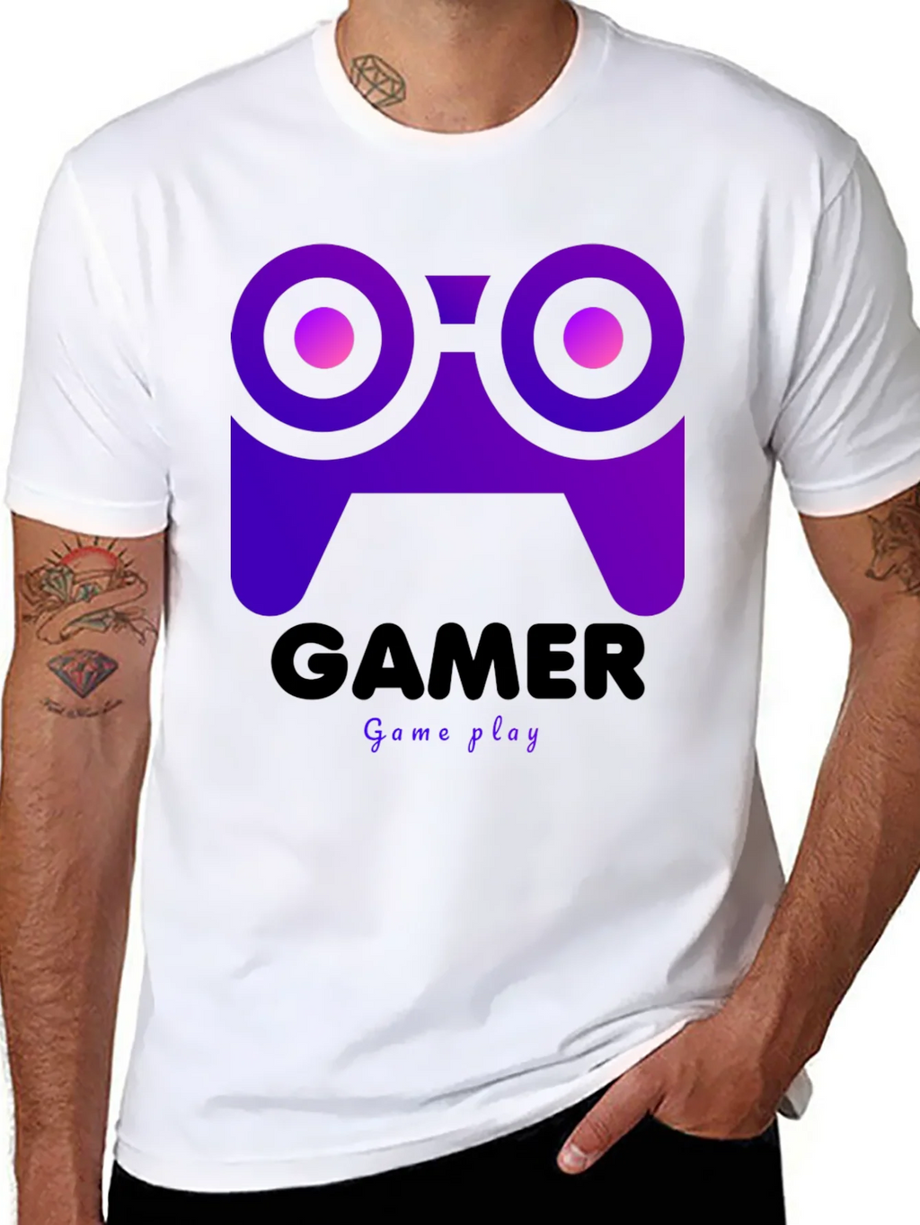 Gamer Graphic Tee - Game Play Design product image 7